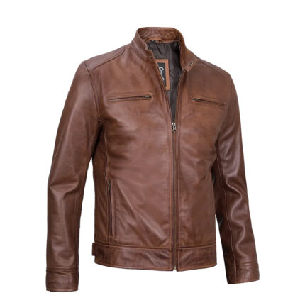 Men's Cafe Racer Jacket